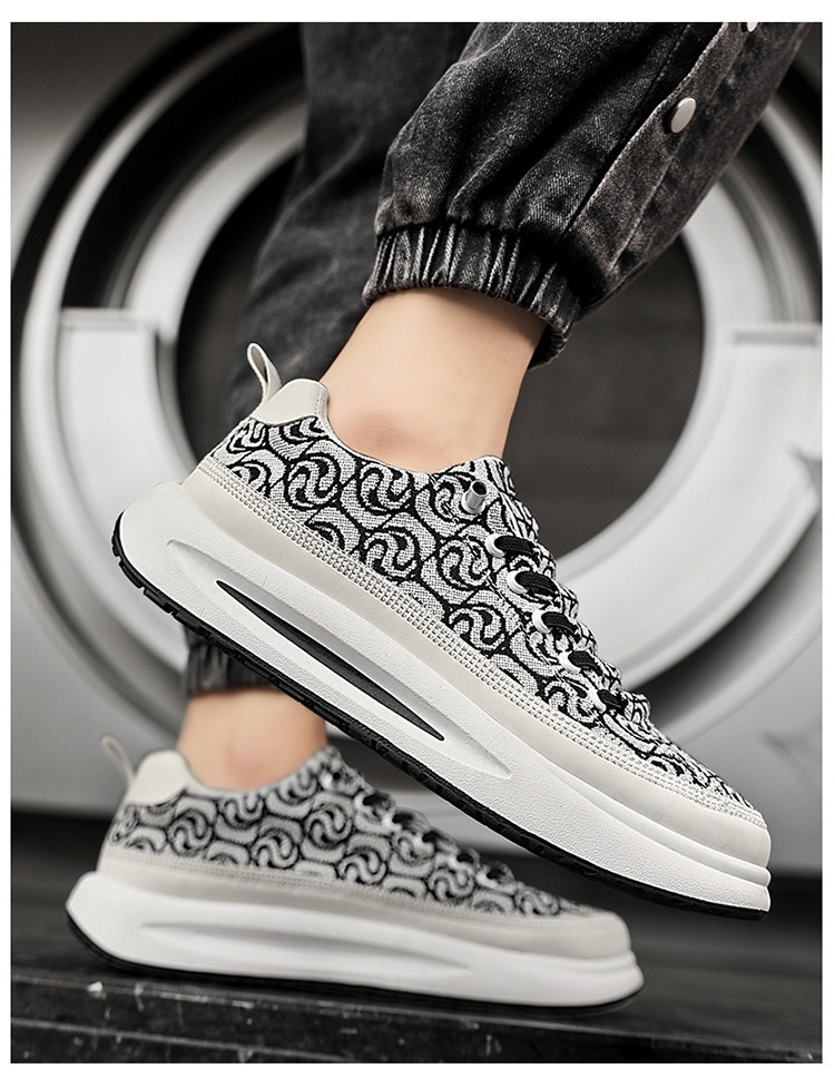 Voyage Canvas Erkek Yaz 2025 Yeni Trend Çok Yönlü Kırmızı Günlük Düz Spor Kumaş Kokuya Dayanıklı Trend Ayakkabılar_voghion.com