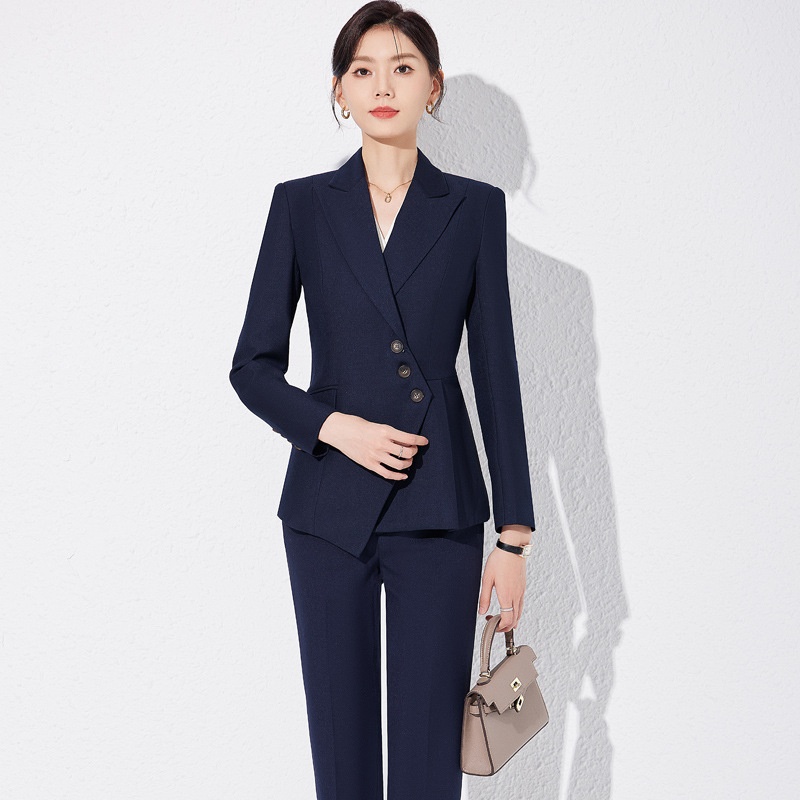 ChicShe Suit Set For Women Autumn 2024 New Business Host Commuting Brightening Elegant High-end Professional Formal Wear_voghion.com