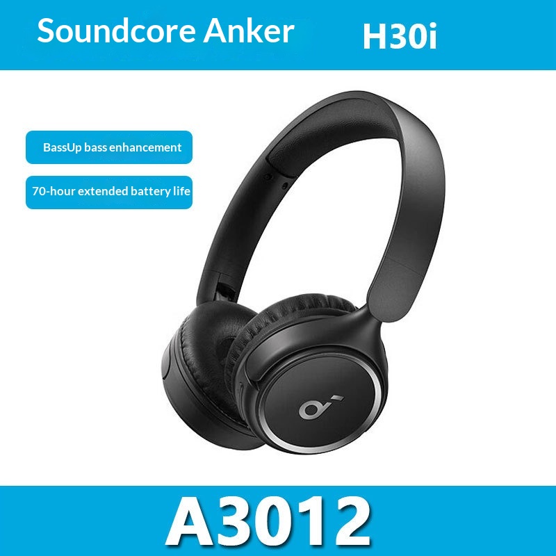 Digitex Soundcore H30i Over-Ear-Kopfhörer, kabellos, lange Akkulaufzeit, hochwertige Klangqualität, Bluetooth A3012_voghion.com