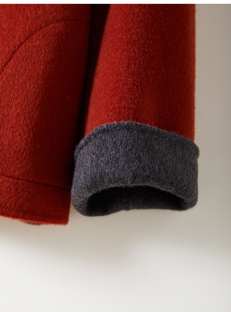 2025 Autumn Winter New Woolen Overcoat For Women, Women's Clothing, Women's Chinese Style Elegant Double-Sided Wool Coat_voghion.com