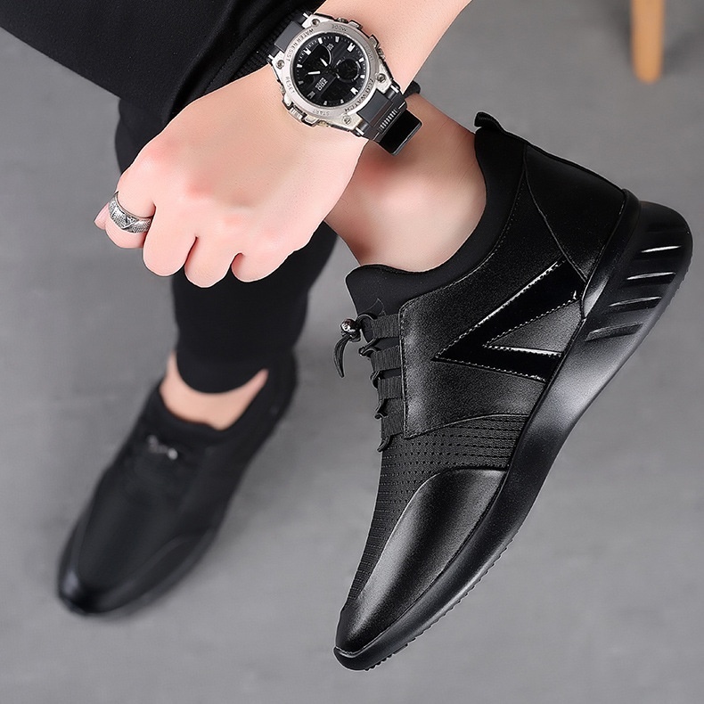 Chaussures de sport chaudes et confortables pour homme, rehausse invisible de 8 cm, style business casual._voghion.com