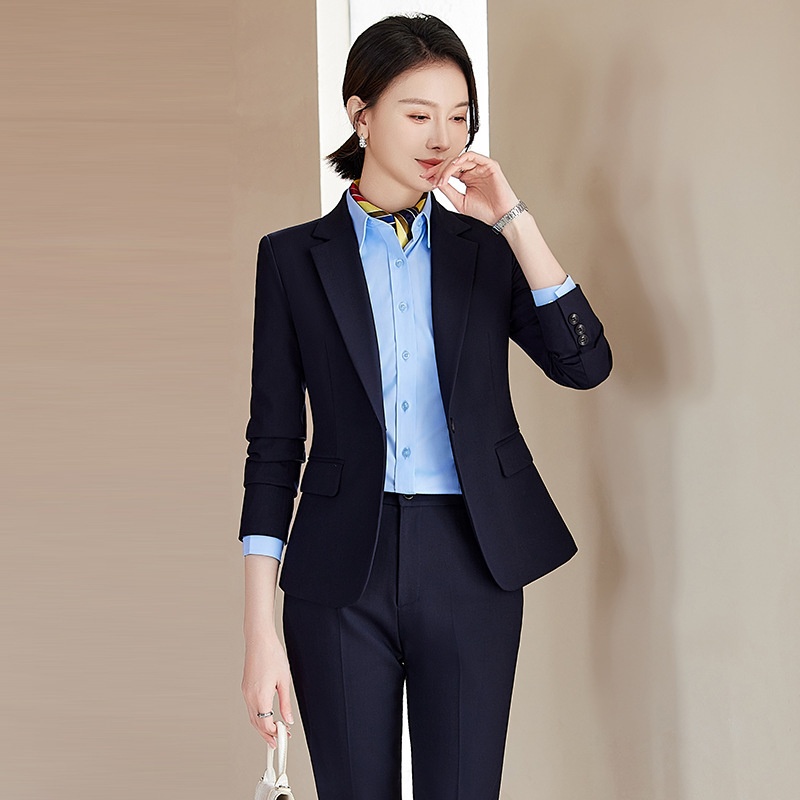 ChicShe Suit Set For Women Hotel Manager Workwear High-end Bank 4S Store Civil Servant Interview Formal Wear Professional Jacket_voghion.com