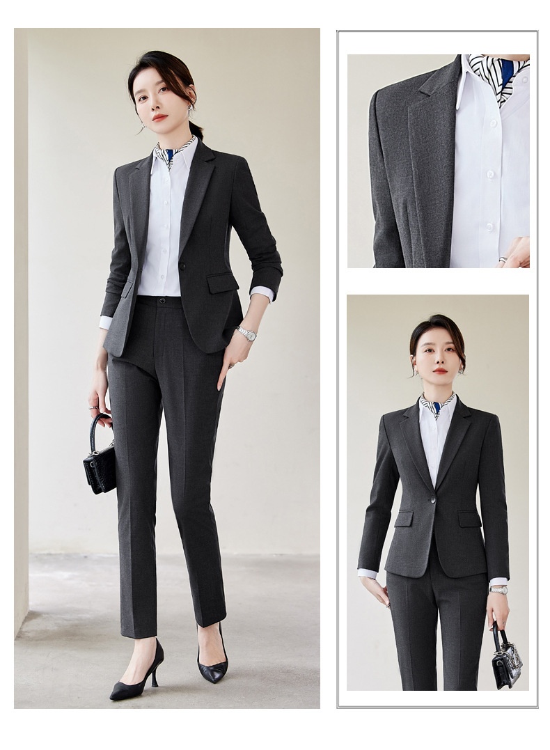 ChicShe Suit Set For Women Hotel Manager Workwear High-end Bank 4S Store Civil Servant Interview Formal Wear Professional Jacket_voghion.com