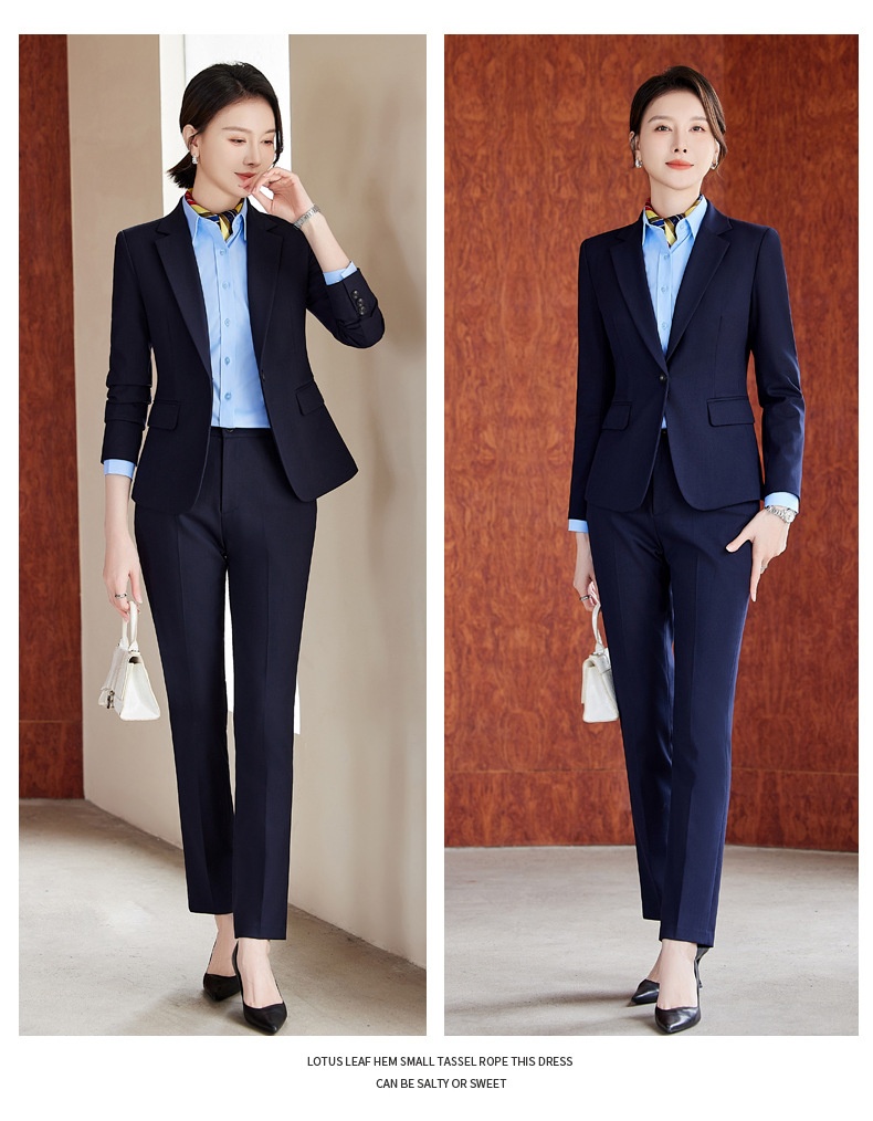 ChicShe Suit Set For Women Hotel Manager Workwear High-end Bank 4S Store Civil Servant Interview Formal Wear Professional Jacket_voghion.com
