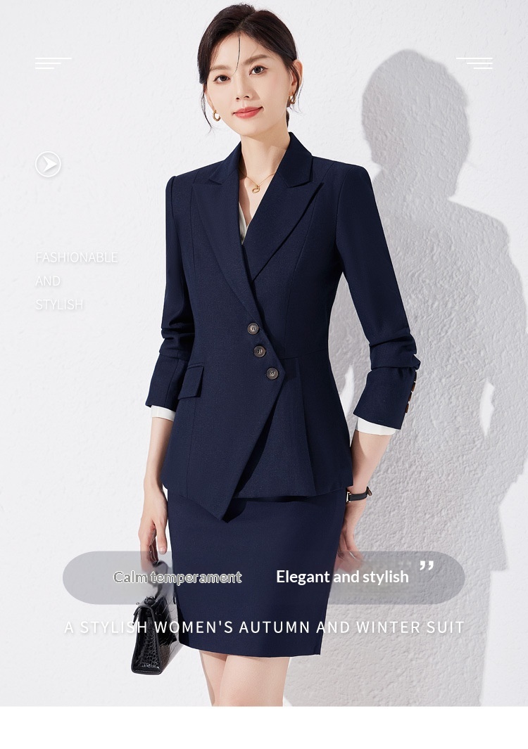 ChicShe Suit Set For Women Autumn 2024 New Business Host Commuting Brightening Elegant High-end Professional Formal Wear_voghion.com