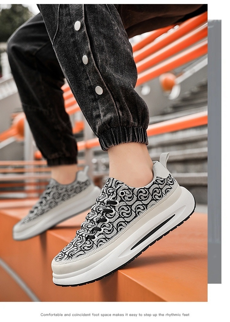 Voyage Canvas Erkek Yaz 2025 Yeni Trend Çok Yönlü Kırmızı Günlük Düz Spor Kumaş Kokuya Dayanıklı Trend Ayakkabılar_voghion.com