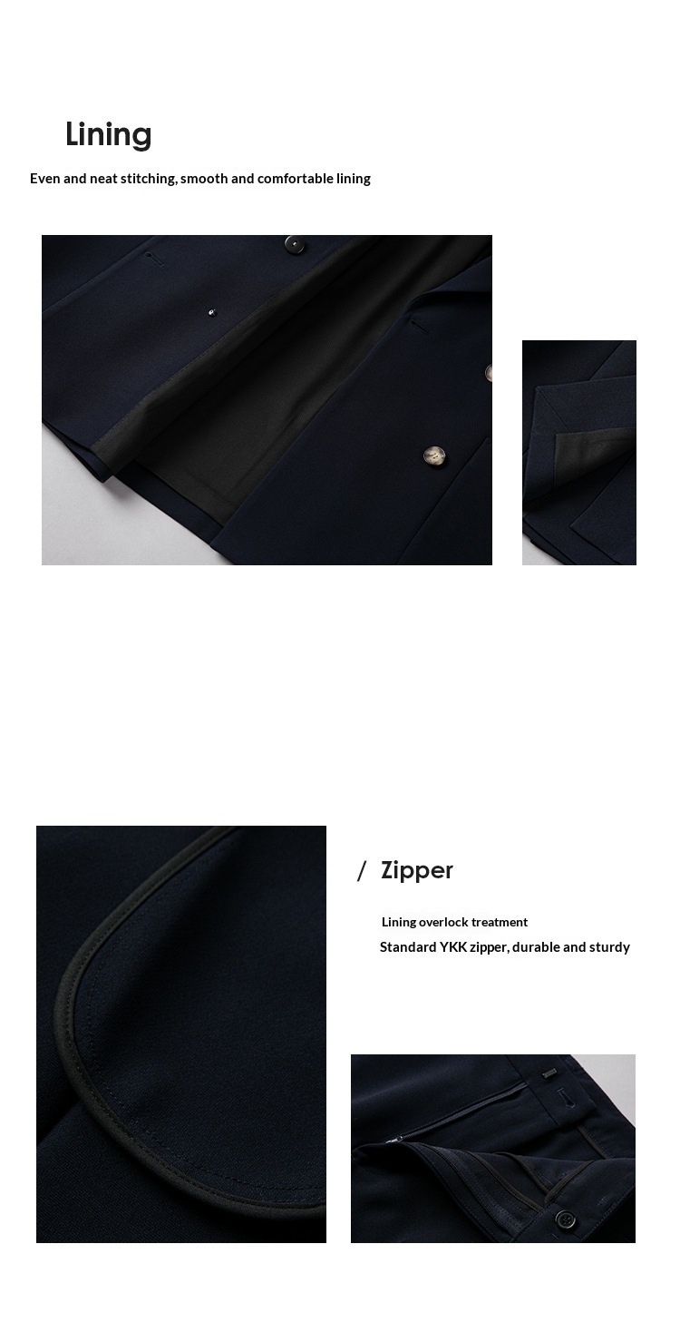 ChicShe 2024 Spring And Autumn Acetate Small Blazer Double-Breasted Two-Piece Professional Suit Straight-Leg Wide-Leg Pants_voghion.com