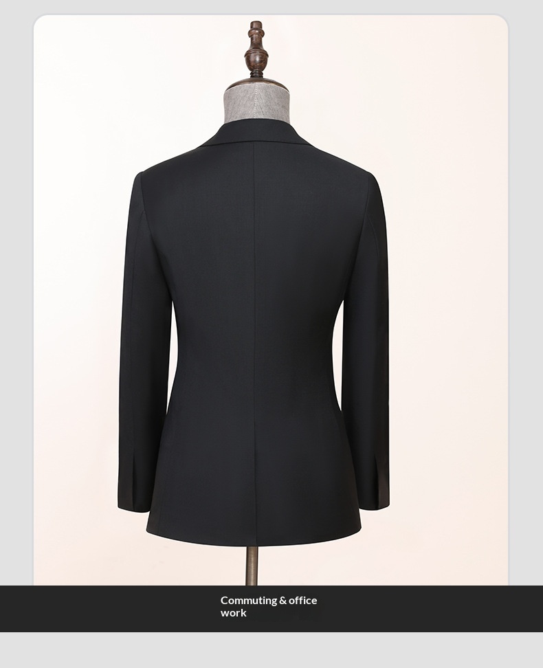 ChicShe New Machine Washable Wool Blazer For Women, High-End Business Suit With Draped Wide-Leg Pants, Professional Set_voghion.com