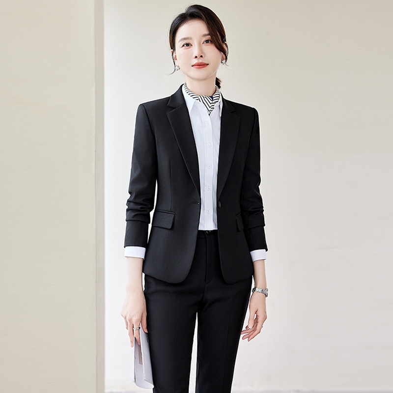 ChicShe Suit Set For Women Hotel Manager Workwear High-end Bank 4S Store Civil Servant Interview Formal Wear Professional Jacket_voghion.com