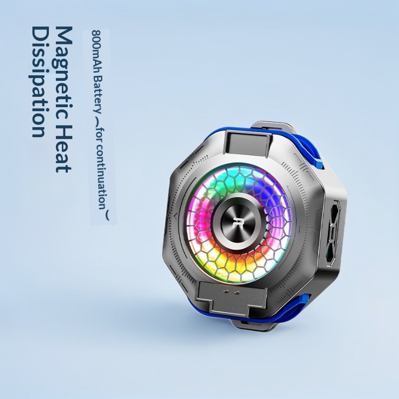Digitex REMAX Charging Semiconductor Refrigeration Mobile Phone Game Cooling Artifact Magnetic Suction Silent Cooler_voghion.com