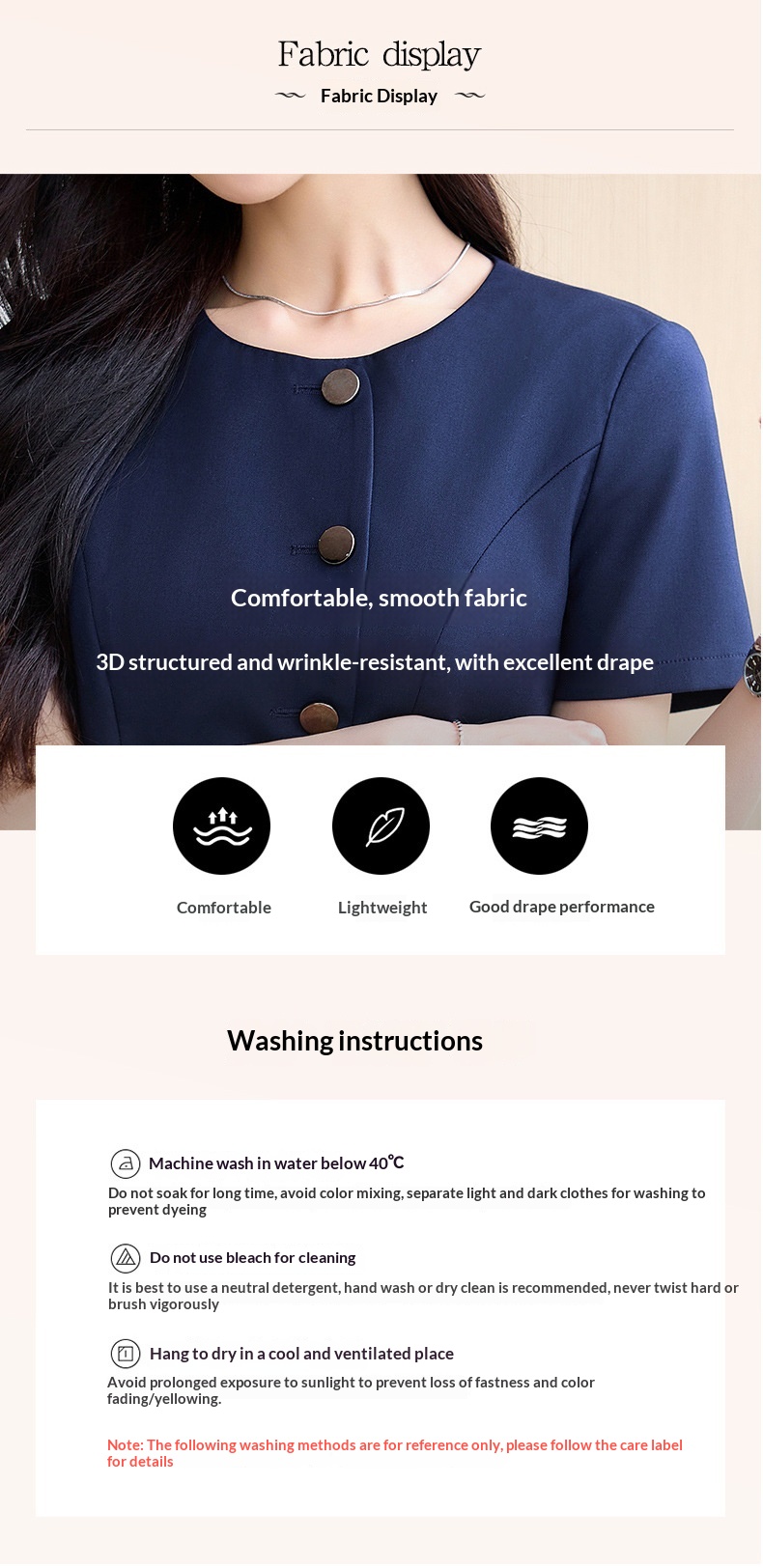 ChicShe 2024 Summer New Apricot Short Sleeve Professional Casual Jacket Women Pants Skirt Simple Elegant Two-Piece Set_voghion.com