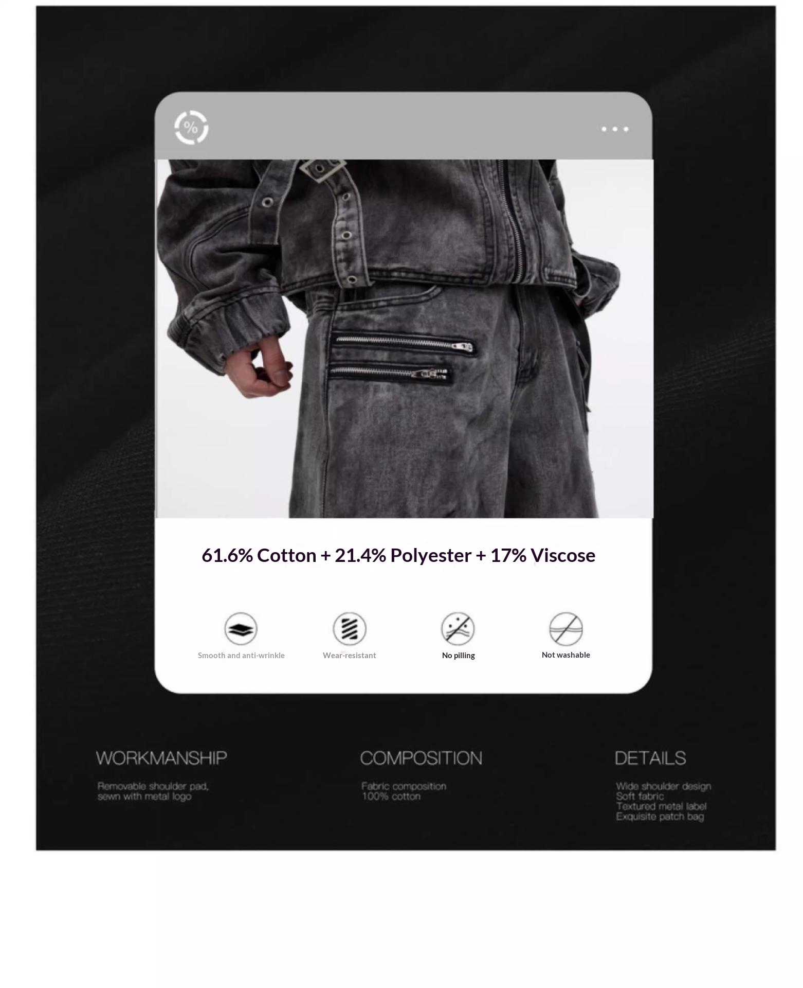 Jeans a zampa lavati e stropicciati in stile retrò, stile Wasteland, stile High Street, da uomo, europei e americani, alla moda, a gamba larga_voghion.com