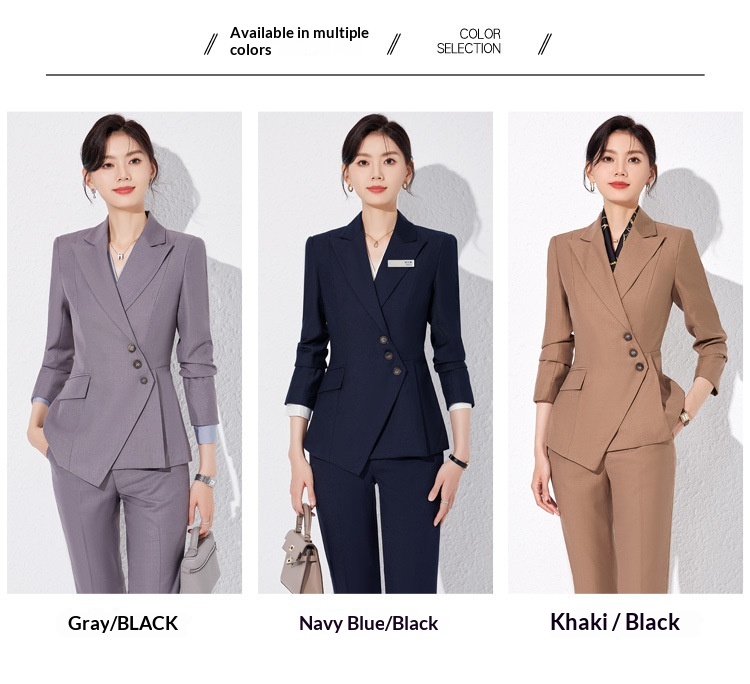 ChicShe Suit Set For Women Autumn 2024 New Business Host Commuting Brightening Elegant High-end Professional Formal Wear_voghion.com