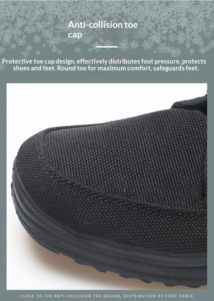 Glide Winter New Warm 05 With Fleece, Thickened Double Non-Slip Middle-Aged And Elderly Men's Shoes, Northeast Cotton Shoes_voghion.com