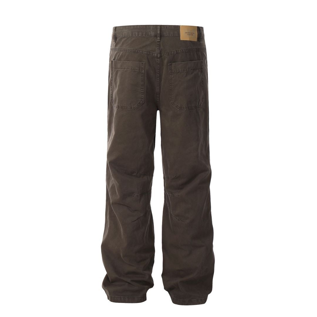 Boy 11KN American Retro Herrenjeans, locker, gerade, weit geschnitten, figurschmeichelnd, vielseitig, lang, Großhandel_voghion.com