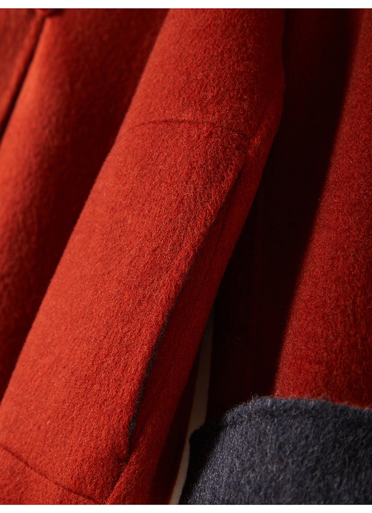 2025 Autumn Winter New Woolen Overcoat For Women, Women's Clothing, Women's Chinese Style Elegant Double-Sided Wool Coat_voghion.com