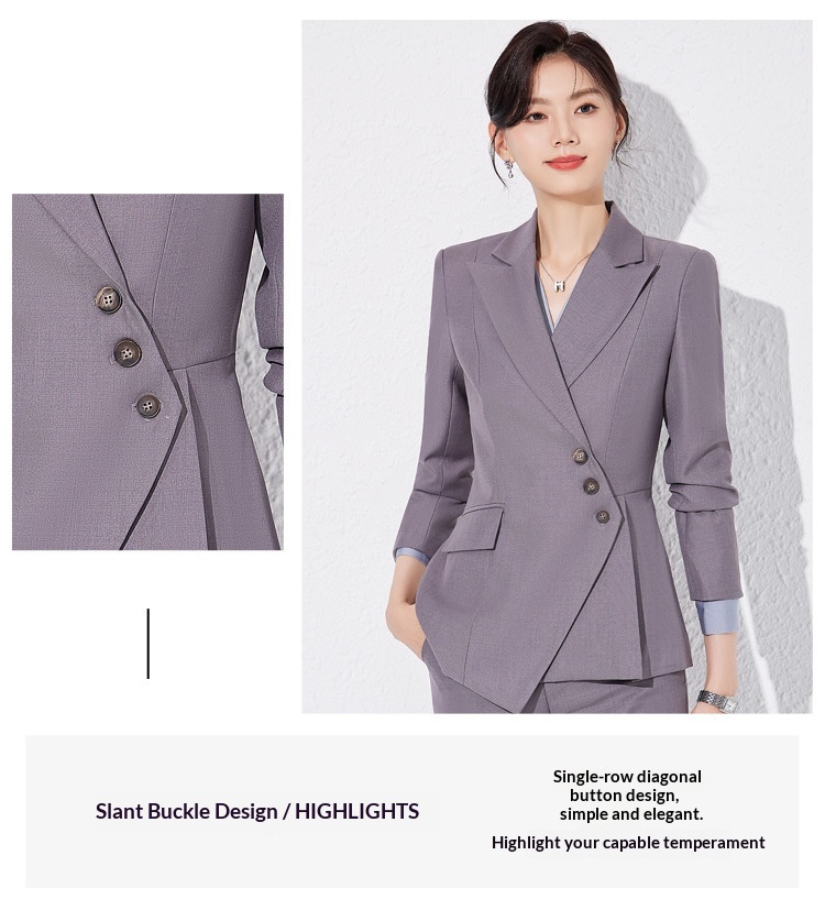 ChicShe Suit Set For Women Autumn 2024 New Business Host Commuting Brightening Elegant High-end Professional Formal Wear_voghion.com