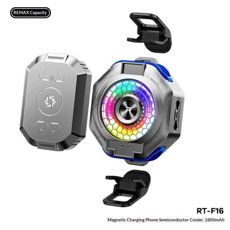 Digitex REMAX Charging Semiconductor Refrigeration Mobile Phone Game Cooling Artifact Magnetic Suction Silent Cooler_voghion.com
