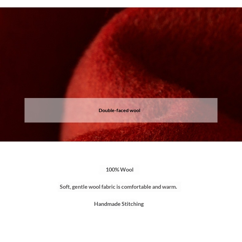 2025 Autumn Winter New Woolen Overcoat For Women, Women's Clothing, Women's Chinese Style Elegant Double-Sided Wool Coat_voghion.com