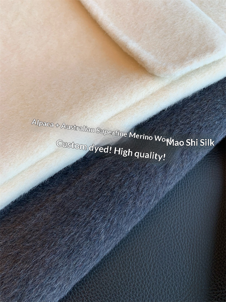 Women's Clothing Women's Clothing Heavyweight Practical!Alpaca Silk Double-Sided Wool Hooded Coat Short Woolen Overcoat G070507_voghion.com