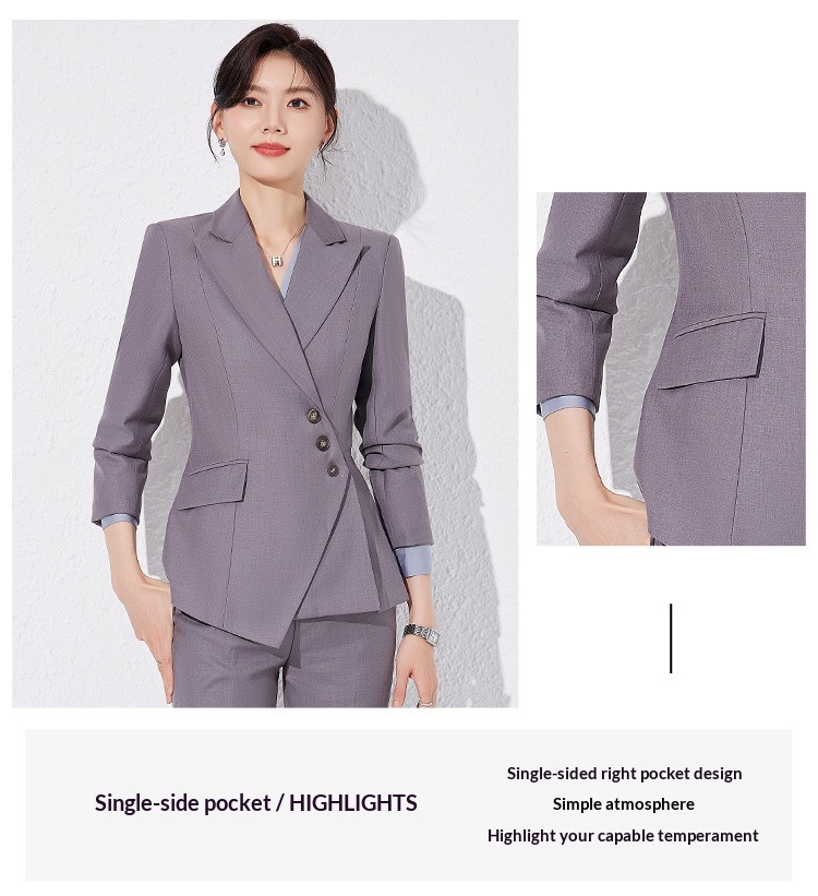 ChicShe Suit Set For Women Autumn 2024 New Business Host Commuting Brightening Elegant High-end Professional Formal Wear_voghion.com