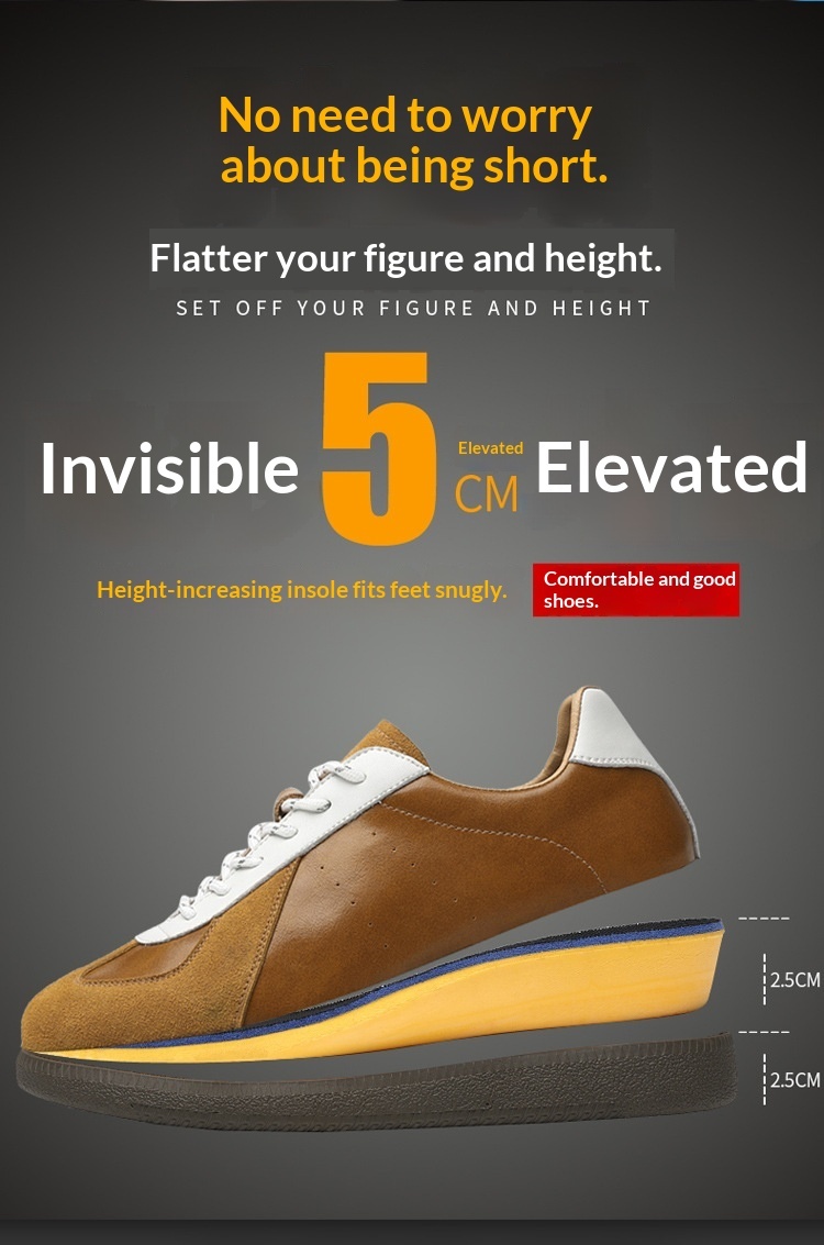 Glide 2025 Spring New Genuine Leather Trendy Niche Flat Sports Casual Versatile Sneakers Men's Retro German Training Shoes_voghion.com