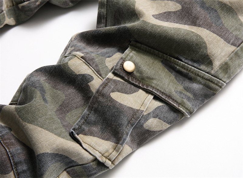 boy Boy Boy 2023 Neue Großhandel Slim Fit Stretch Camouflage Patchwork Color Block Herren Skinny Jeans Trendy 3132_voghion.com