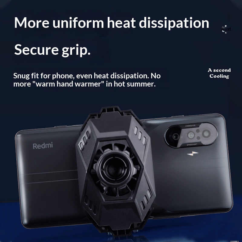 Digitex Fuxin Live Streaming Cooler Semiconductor Cooling Artifact Stand Supports Various Phone Holders_voghion.com