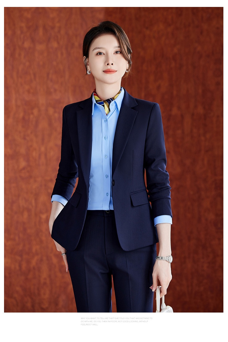 ChicShe Suit Set For Women Hotel Manager Workwear High-end Bank 4S Store Civil Servant Interview Formal Wear Professional Jacket_voghion.com