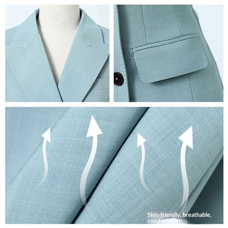 ChicShe Wide-Leg Pants Suit Set For Women 2025 New Summer Professional Commuting Formal Double-Breasted Blazer Office Workwear_voghion.com