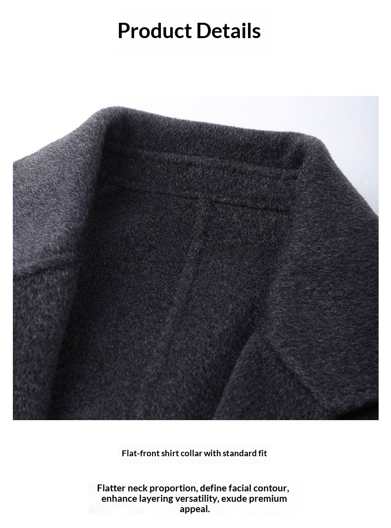 Women's Clothing Classic European Version Bathrobe Max Women M Brand Double-Sided Cashmere Wool Coat_voghion.com