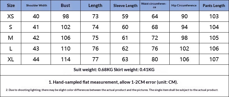 ChicShe Cross-Border European American Spring And Autumn Women's New Style Dress With Belt Small Suit Jacket + Casual Pants Set_voghion.com