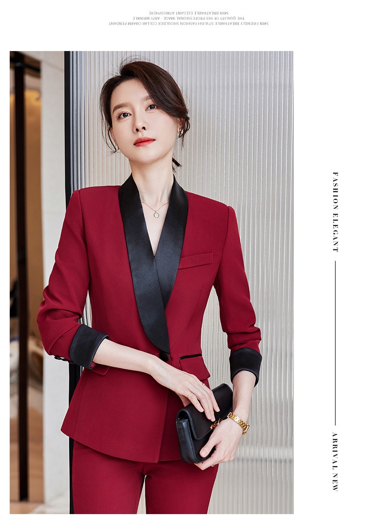 Abito ChicShe bordeaux da donna, moda primaverile e autunnale, elegante abito mondana professionale snellente di alta gamma, Host_voghion.com