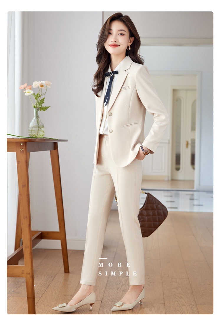 ChicShe Damen-Blazer, Größe S, Frühling, Herbst und Winter, geeignet für Rundfunk, Kunstprüfungen, Moderation, formelle Anlässe, Petite_voghion.com