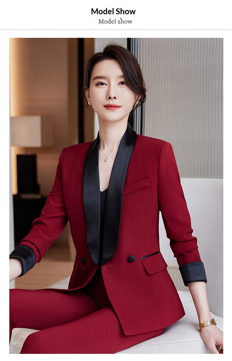 Abito ChicShe bordeaux da donna, moda primaverile e autunnale, elegante abito mondana professionale snellente di alta gamma, Host_voghion.com