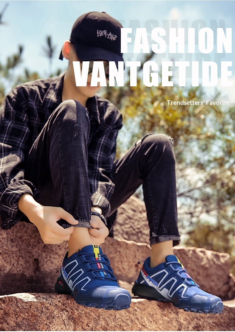 Buty trekkingowe męskie Glide w sprzedaży bezpośredniej w fabryce, klasyczne, outdoorowe, rozmiar 47, do biegania w terenie, SPEEDC 3_voghion.com