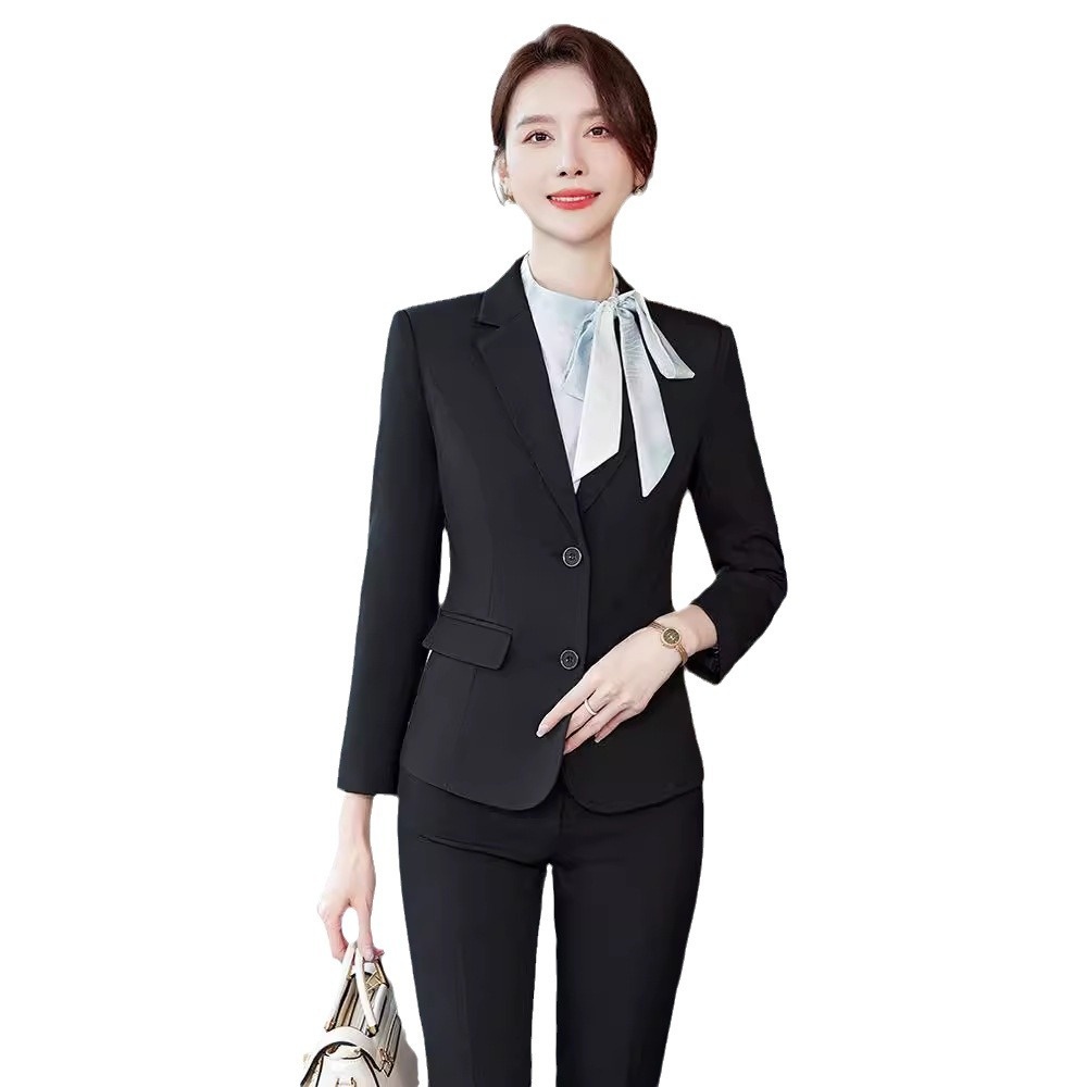 ChicShe High-end Plus Size Professional Women's Small Blazer Vest Suit Three-piece Set Medical Beauty Interview Formal Wear_voghion.com