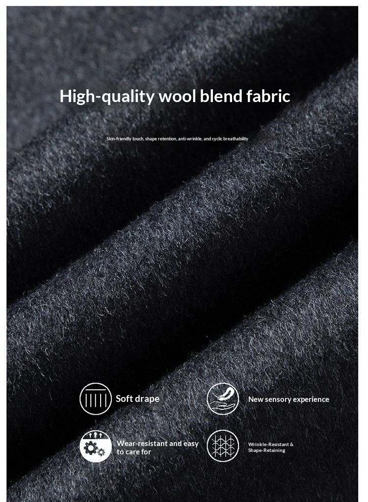 boy Boy Autumn Winter New Men's Clothing Turn-down Collar Double-sided Wool Coat With Detachable Inner Liner Warm Woolen Jacket_voghion.com