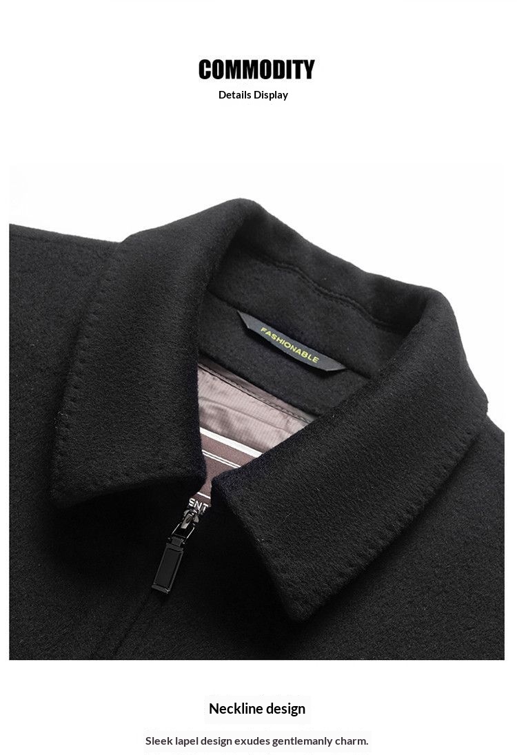 boy Boy Autumn Winter New Men's Clothing Turn-down Collar Double-sided Wool Coat With Detachable Inner Liner Warm Woolen Jacket_voghion.com