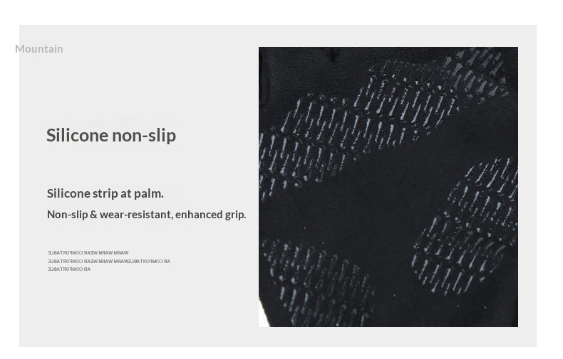 boy Boy Boy N034 Thermal Winter Outdoor Touchscreen Cycling Hand Protection Men's Suede Windproof Cold-Proof Gloves Derong_voghion.com