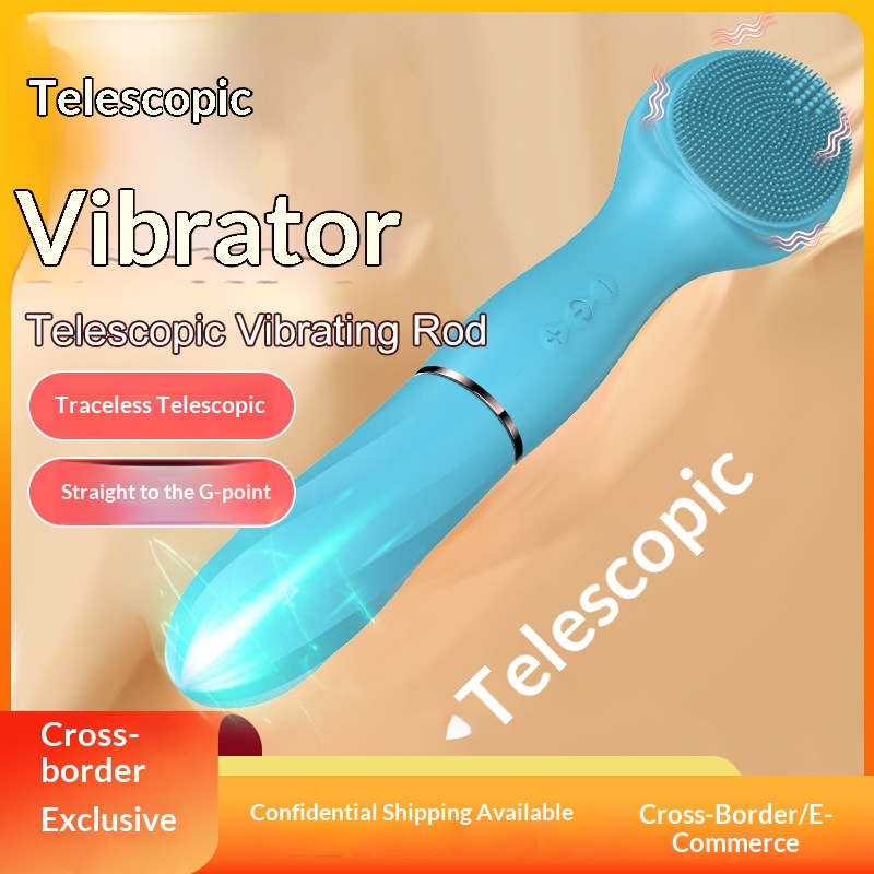 Eros Lab Sex Toys For Women, Cleanable Vibrator, Masturbation, Telescopic Adult Female Masturbation Toys, Vibrating Wand_voghion.com
