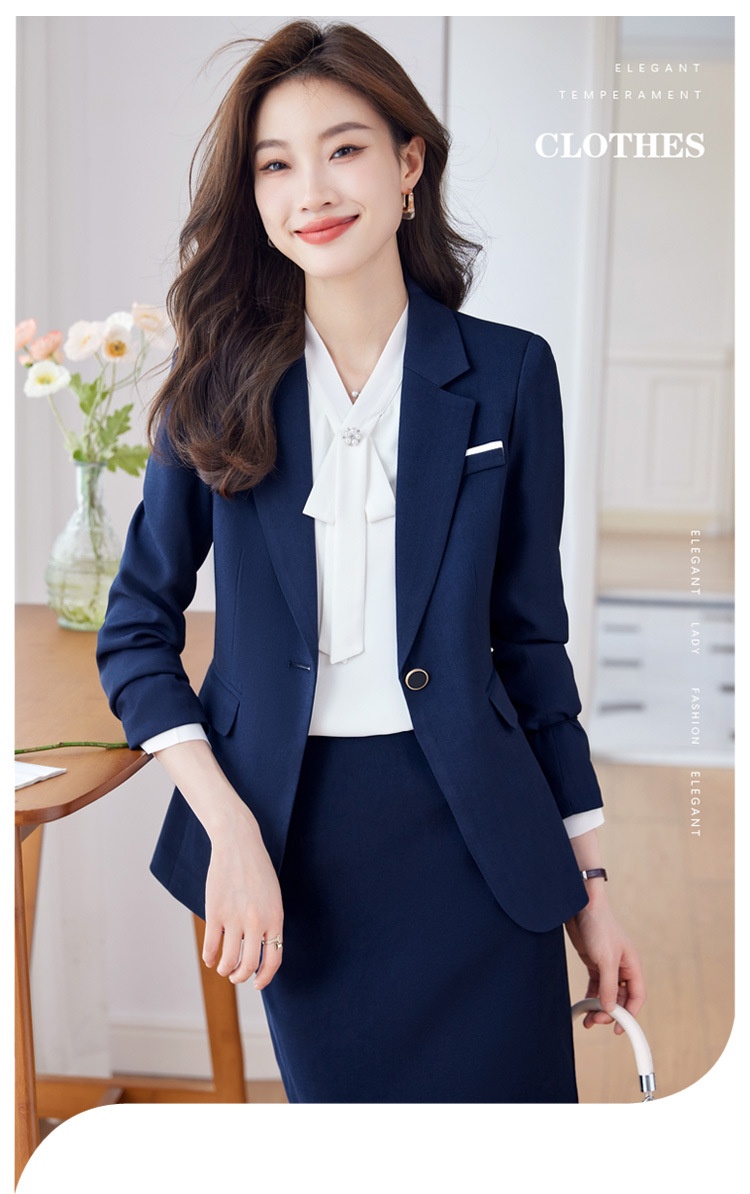 ChicShe Autumn Winter College Student Interview Professional Fashion Elegant Blazer Women's Suit Formal Workwear_voghion.com