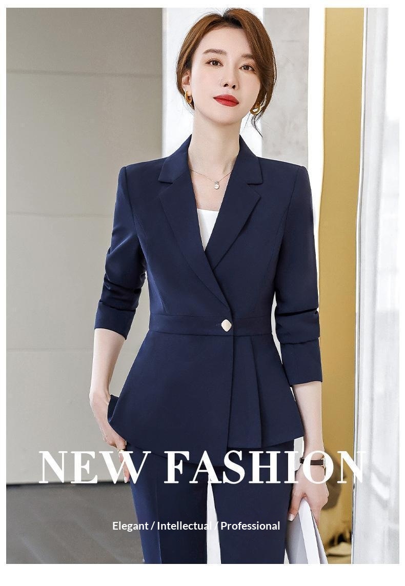 ChicShe Black Se Women Fashionable And Elegan Workplace Sui Inerviews Formal Wear For Jewelry Sore Sales Professional_voghion.com