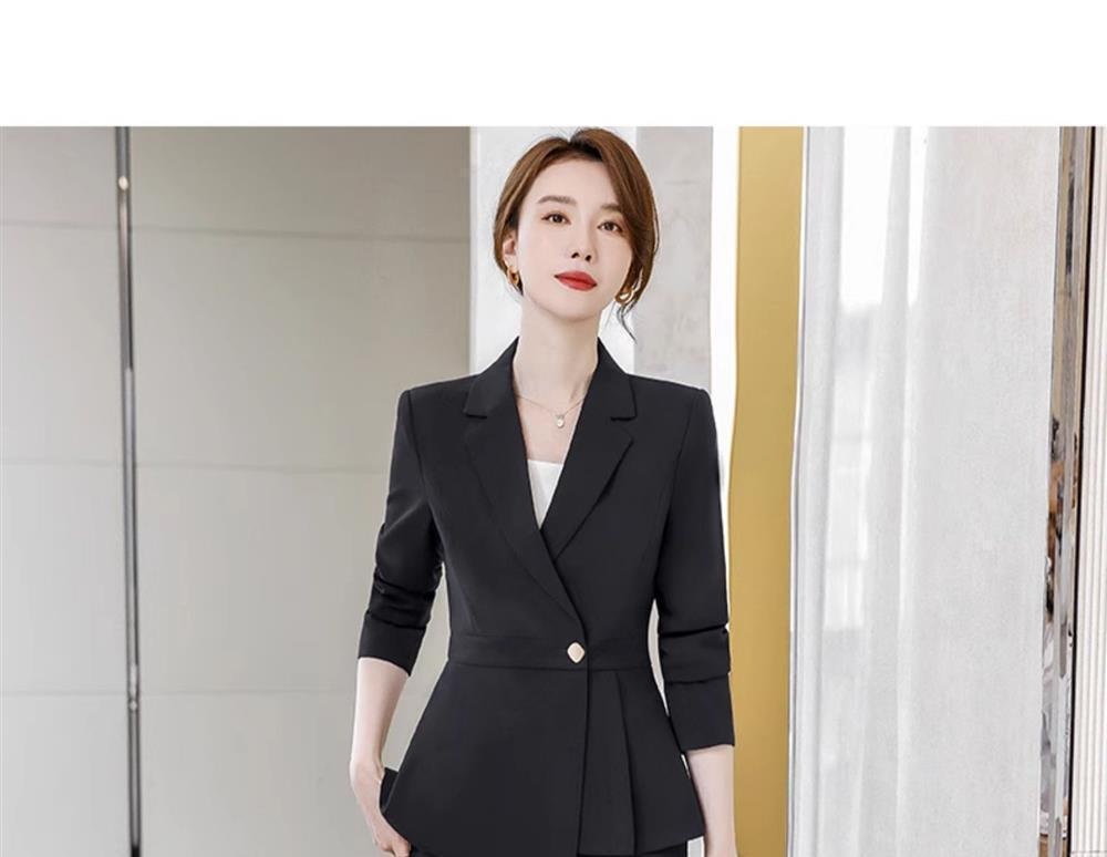 ChicShe Black Se Women Fashionable And Elegan Workplace Sui Inerviews Formal Wear For Jewelry Sore Sales Professional_voghion.com