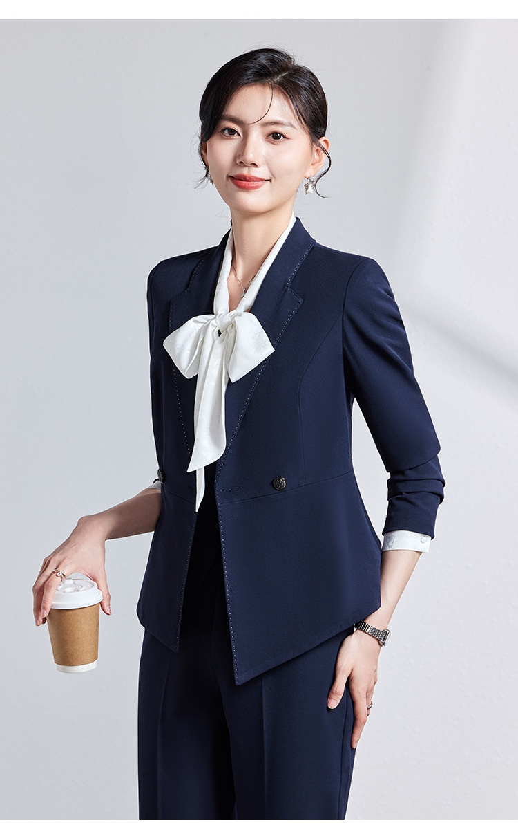 ChicShe Wholesale Autumn New Elegant Interview Management Workwear Slim Fit Manager Formal Professional Suit Set For Women_voghion.com