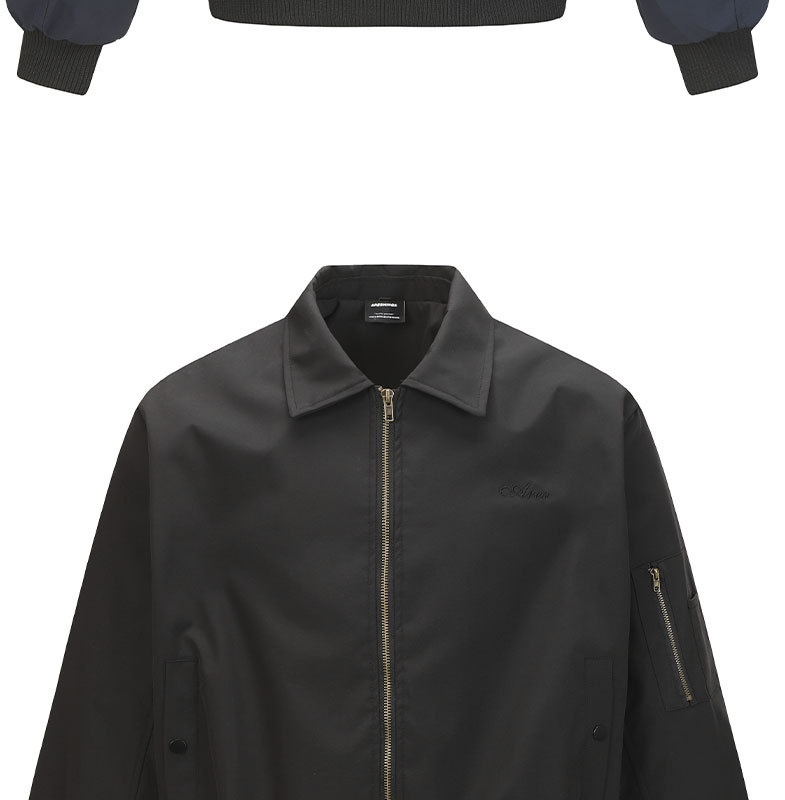 boy Boy ARES American Retro Autumn New Cleanfit Pilot Collar Jacket Men's Short Trendy Brand Versatile Coat_voghion.com