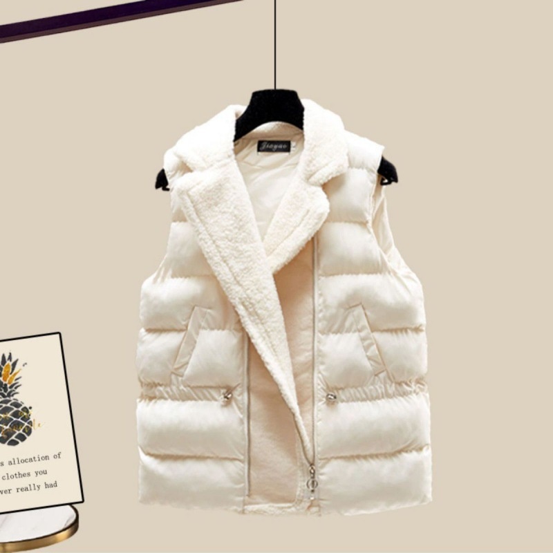 ChicShe 2025 Neues Cross-Border Damen-Dreiteiler-Set: Verdickte Weste, hochgeschlossener Strickpullover, weite Hose. Herbst/Winter_voghion.com