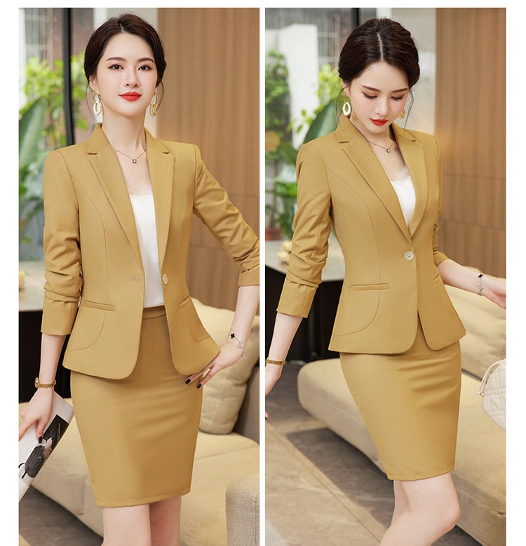 ChicShe 2023 Autumn Winter New Professional We Women's Fashion Small Fragrance Style Suit Slim Fit Elegant White-coll_voghion.com