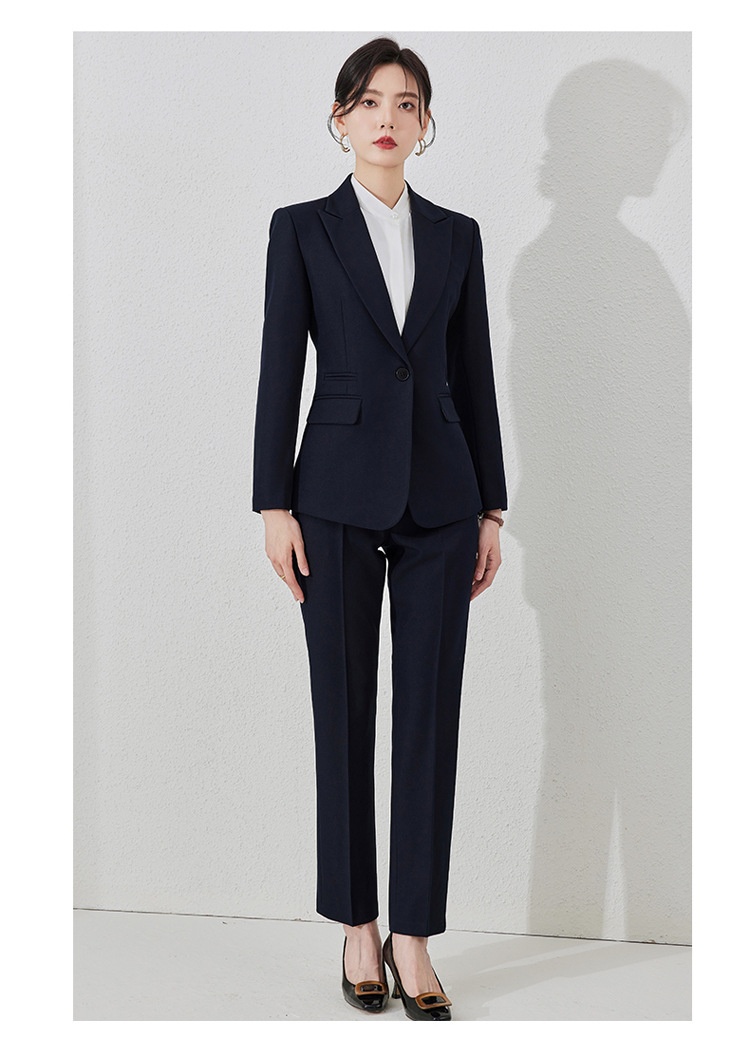 ChicShe White-collar Elegant Blazer Women Long Sleeve Suit Professional Wear Capable Hotel Manager Sales Office Workwear_voghion.com