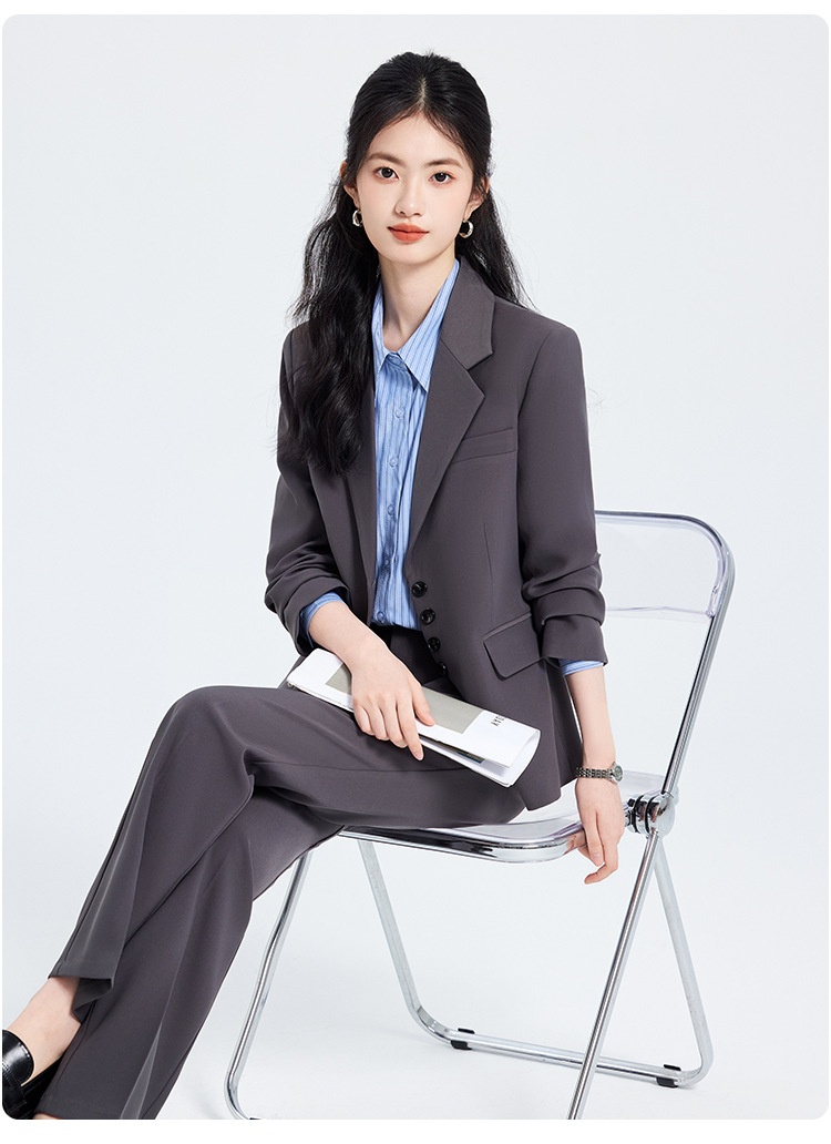 ChicShe Professional Overalls For Female Preschool Teachers, Office, School, Company Salespersons, Exhibitions, Law Firm_voghion.com